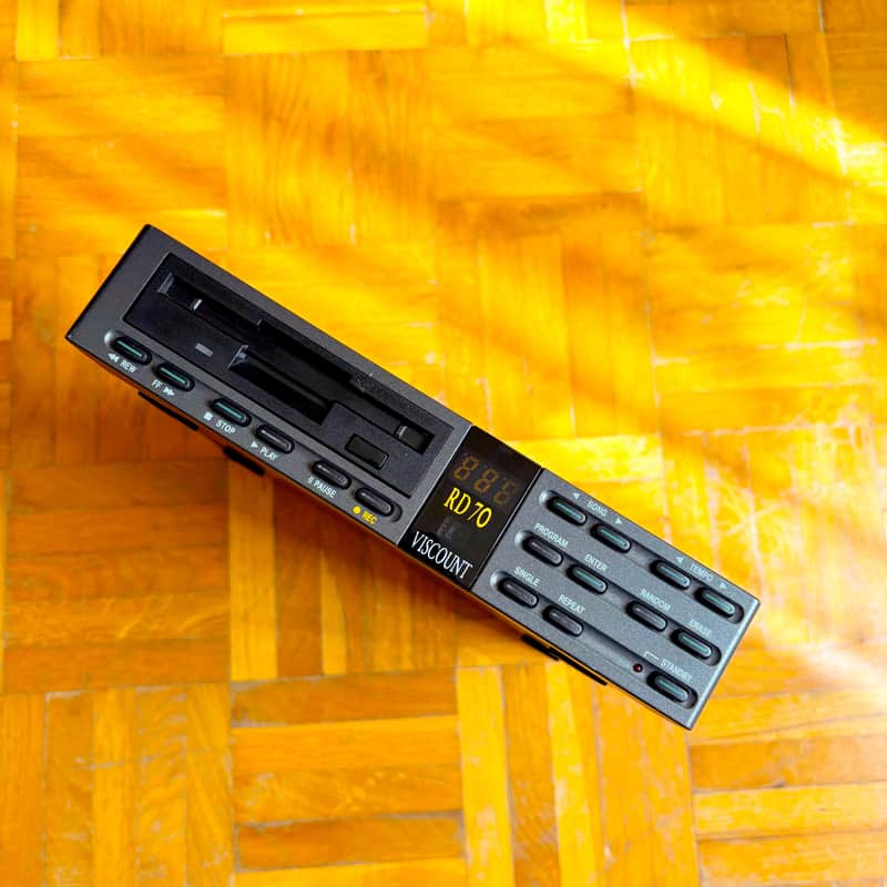 Viscount RD70 (Italy,1990s) Vintage MIDI Data Filer & Sequence Playback Unit (Floppy Disk MIDI Recorder)! image 1