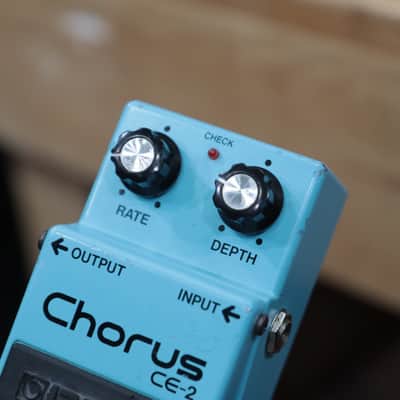 Boss CE-2 Chorus (Green Label) Made in Taiwan Analog Chorus Effect Pedal #932779 image 9