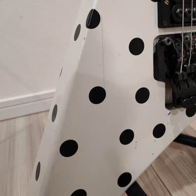 Grover Jackson Randy Rhoads RR V White Polka Dot - JAPAN MIJ image 15