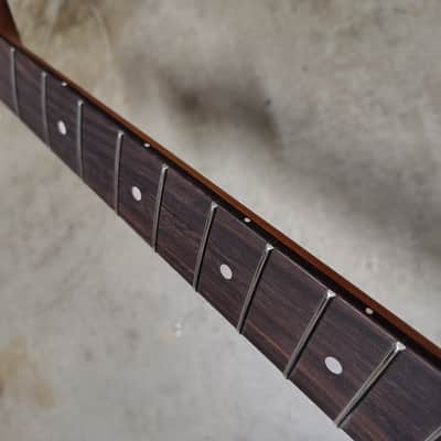Left Hand Roasted Maple Strat Neck fits fender Stratocaster body 22 frets image 3