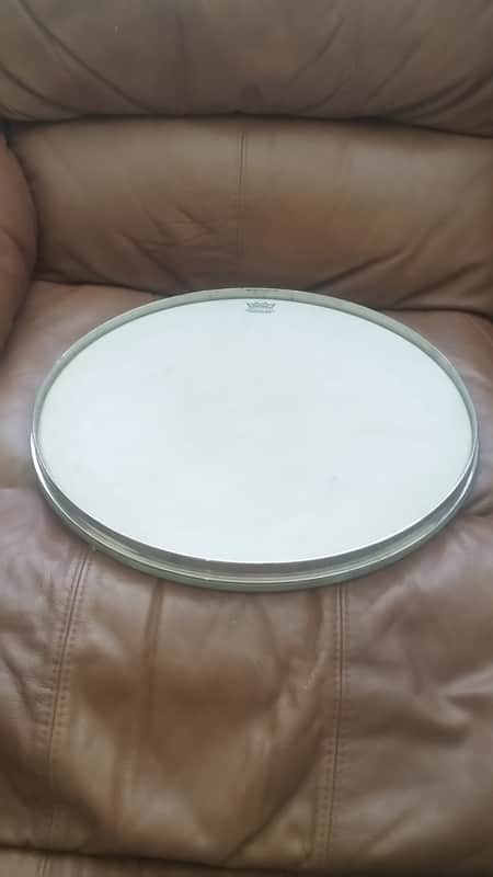 Ludwig  17" inch single flanged rim hoop for Tom- Bass or Marching drums 1930s 1940s 1950s image 1