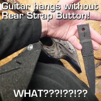 Well-Hung Anti-Grav Guitar strap :: x :: 3" wide MEGA grip factor image 7