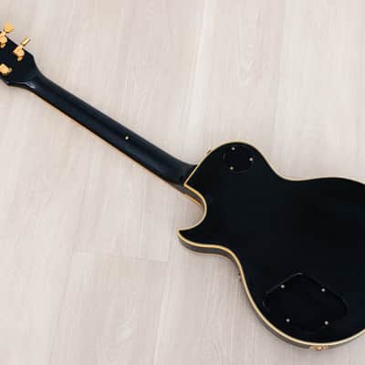 1981 Gibson Les Paul Custom Black Beauty Vintage Guitar, 100% Original w/ Tim Shaw PAFs, Case image 12
