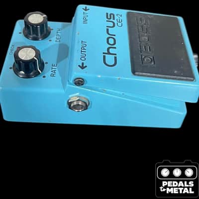 Boss CE-2 Chorus (Green Label) Japan 1984 - 1988 - Blue - X17945 image 4