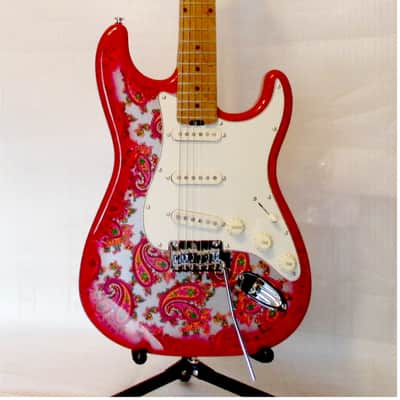 Firefly FFST-SRD-560 Pure Series Electric Guitar - Red Paisley Color image 1