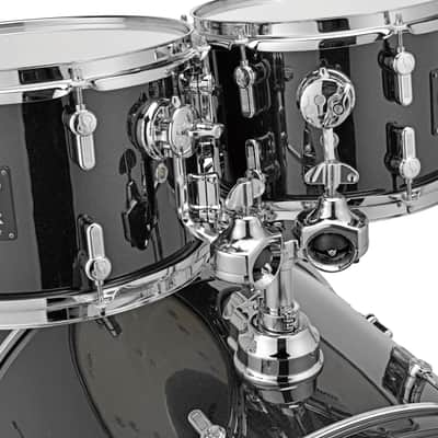 Sonor AQX Studio Black Midnight Sparkle 5pc Kit 20x16, 10x7, 12x8, 14x13, 14x5.5 | Drums & Hardware | Authorized Dealer image 3