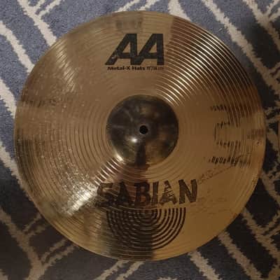 Sabian 15" AA Metal X Hi-Hat Cymbals (Pair) 2006 - 2009