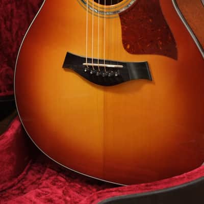 1996 Taylor 512-NG (Nanci Griffith Signature Model - RARE only 100 made) Cherry Sunburst, Florentine image 5