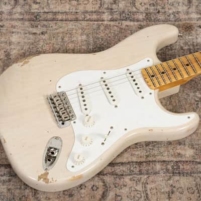 Fender Custom Shop LTD Fat '54 Relic Stratocaster - 2024 - White Blonde image 17