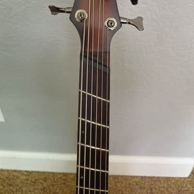 Ibanez SRC6MS-BLL Bass Workshop Multi-Scale Soundgear 2023 - Present - Black Stained Burst Low Gloss image 3