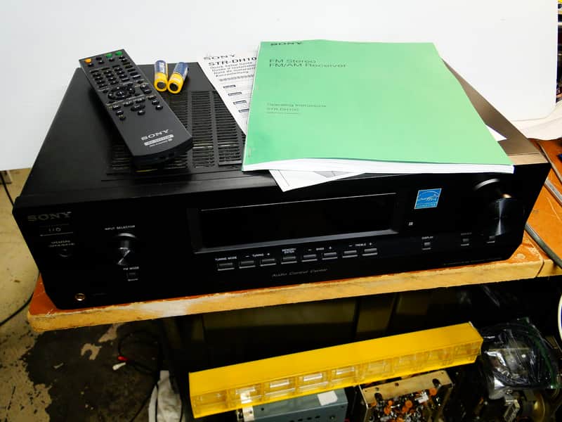 Sony STR-DH100 90WPC Stereo Receiver - Clean W Manual and Remote image 1