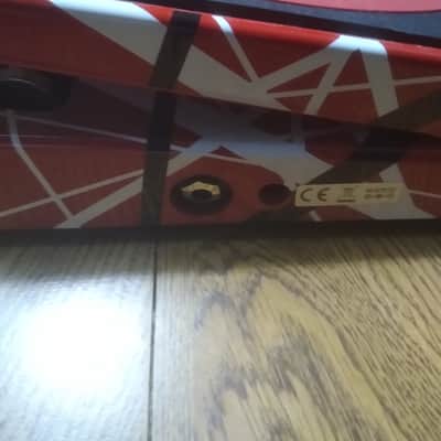 Dunlop Evh Limited Edition Wah  Evh Wah #539 /1000Red Striped image 4