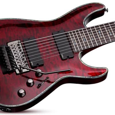 Schecter Hellraiser C-8 FR Black Cherry image 2