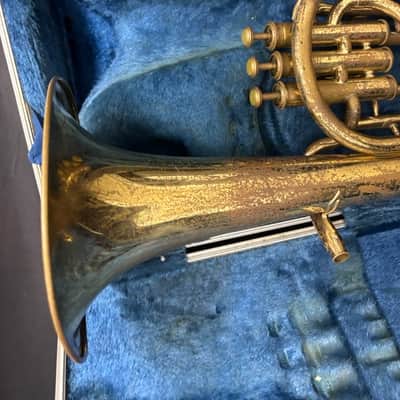 Yamaha YAH-201 Eb Alto Horn 3 Piston with Hard Case Untested image 2