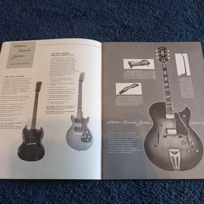 Vintage 1962 Gibson Full-Line Catalog! Rare, Original Case Candy, Paperwork! image 7