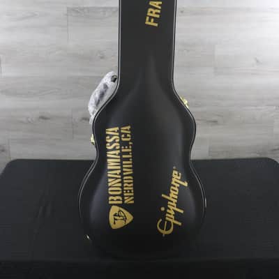Epiphone Joe Bonamassa 1959 Les Paul Custom With Original Hardshell Case Antique Ebony image 11
