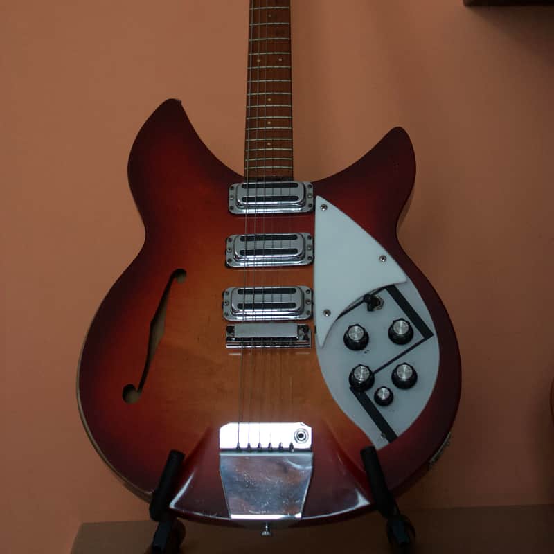 1964 – 1969 Rickenbacker 345 Rose Morris 1998 Fireglo