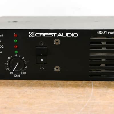 Crest Audio 6001 2-Channel Power Amplifier CG014R0 image 3