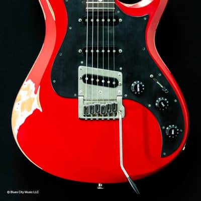 Knaggs Guitars - Severn - Trem - SSS - Ferrari Red - Relic - OHSC - Call for Best Price !!! image 1