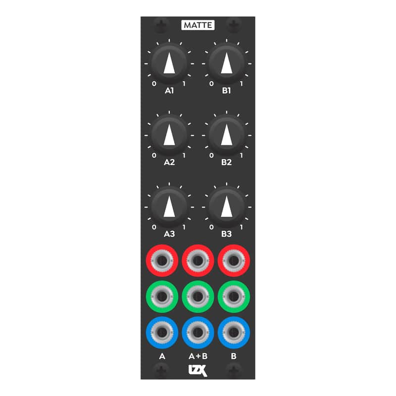 LZX Industries Matte Eurorack Synthesizer Module image 1