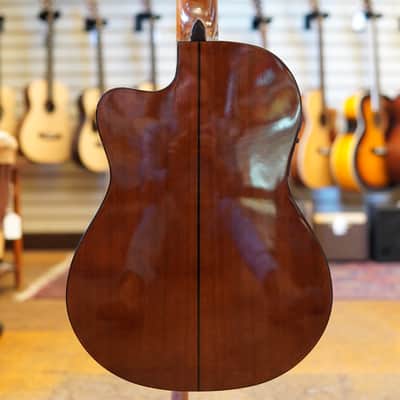 Oscar Schmidt OC11CE Classical Acoustic-Electric Guitar 2012 w/Hard Case image 3
