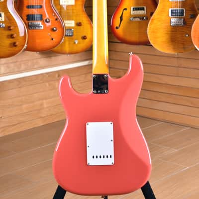 Fender Mexico '60s Stratocaster Lacquer Fiesta Red image 10