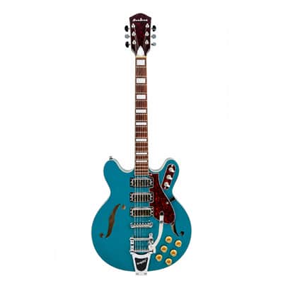 Airline Guitars H78 Vintage Teal image 2