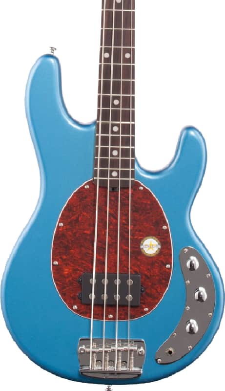 Sterling StingRay Classic RAY24CA 4-String Bass Guitar, Rosewood Fingerboard, Toluca Lake Blue image 1