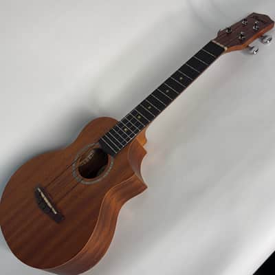 Ibanez Electric / Acoustic Concert Cutaway Ukulele with Enya Soft Case image 3