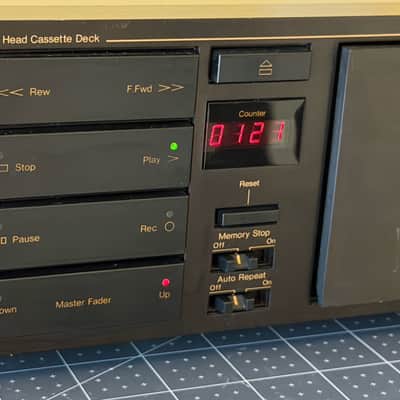 Nakamichi BX-300 3-Head Cassette Deck (1986) - Black image 3
