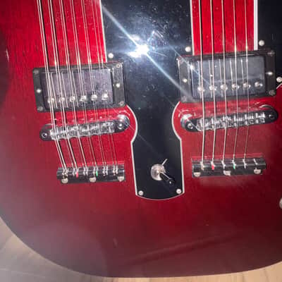 1998 Gibson EDS-1275 Doubleneck - Heritage Cherry (All Original w/ OHSC & Shroud) image 4
