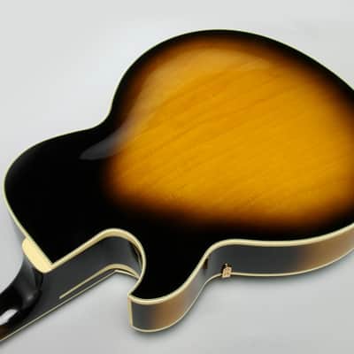 Ibanez George Benson Signature 6 String Electric Guitar w/Case - Vintage Yellow Sunburst (LGB300VYS) image 5
