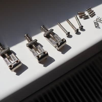 Fender American Stratocaster Bridge Saddles (Spare x3) image 2