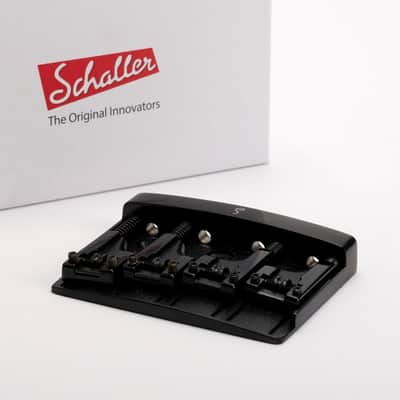 Schaller 3D-4 Bass Bridge 4-String Black Chrome image 3