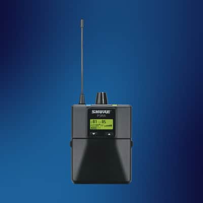 Shure P3RA Wireless Bodypack Receiver-G20 Band *USA Small Business* image 2