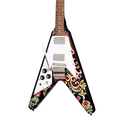Epiphone Jimi Hendrix "Love Drops" Flying V - Lefty image 4