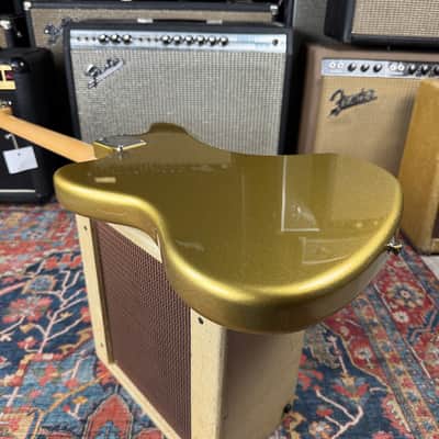 NEW Fender FSR Traditional II 60’s Jazzmaster Ishibashi Music Exclusive - Mystic Aztec Gold image 18