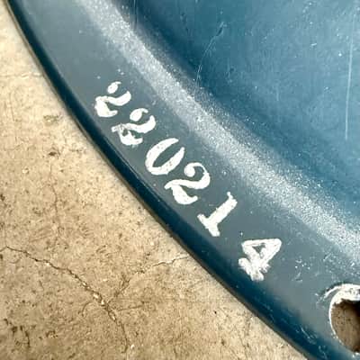 Jensen P12-N 12” 8 ohm Alnico guitar speaker 1962 teal Green original vintage USA fender P-12N image 3