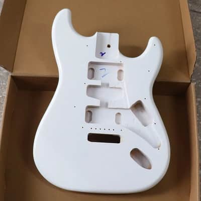 Electric Guitar Body Poplar Wood Electric Guitar Barrel Replacement For DIY Electric Guitar,More Color Optional,price include the import duty for US buyer image 6