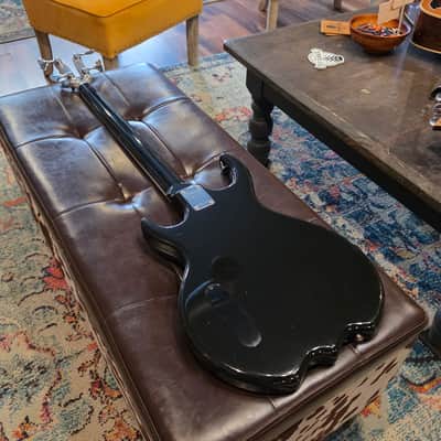 1983 Kramer Stagemaster Bass - Aluminum Neck - Black with Graphics - w/OHSC image 12