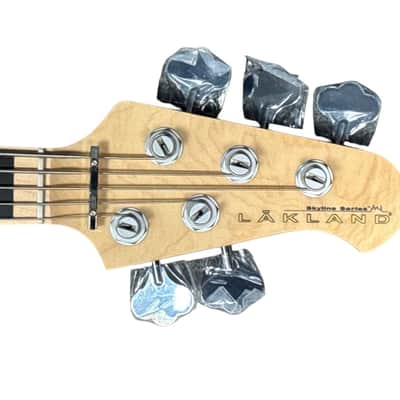 Lakland Skyline Darryl Jones 5 Jazz Natural/Maple/Black Blocks *IN STOCK** image 8