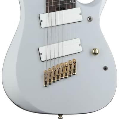 Ibanez Axe Design Lab RGDMS8 Multi-scale 8-string Electric Guitar - Classic Silver Matte image 3