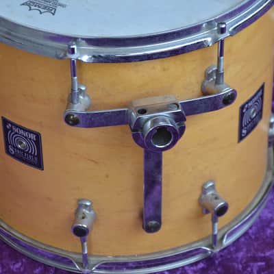Sonor Sonic Plus II 14" tom natural maple * rare model made in Germany...hard to find * very good sound / very good condition / very good price ! image 2