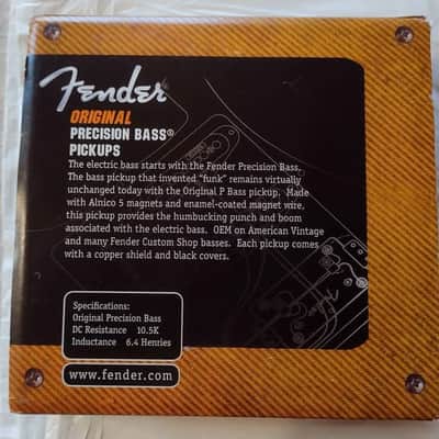 Fender Original USA Precision Bass Pickup Set, In Box, Like New image 3