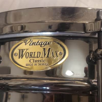 CAISSE CLAIRE WORLDMAX BLACK « VINTAGE CLASSIC » 14'' x 5'' image 4