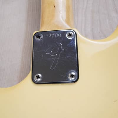 Fender Bronco 1975 Olympic White USA Vintage Offset w/ Bag image 19