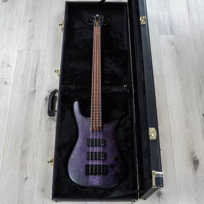 Spector USA Forte 4 Bass, Pau Ferro Fretboard, Aguilar Pickups, Nightshade image 10