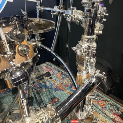 Tris Imboden's, Chicago, DW / Paiste / Gibraltar -Exotic Series – 40th Anniversary Special Edition Complete Drum Set 2012 -Tamo Ash image 23