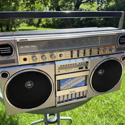 National RX-5160 Rare Vintage JDM Cassette Boombox Getto blaster Warranty Hi-Fi image 9