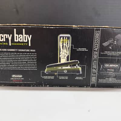 Dunlop KH95 Kirk Hammett Signature Cry Baby Wah 2010 - Present - Green image 10